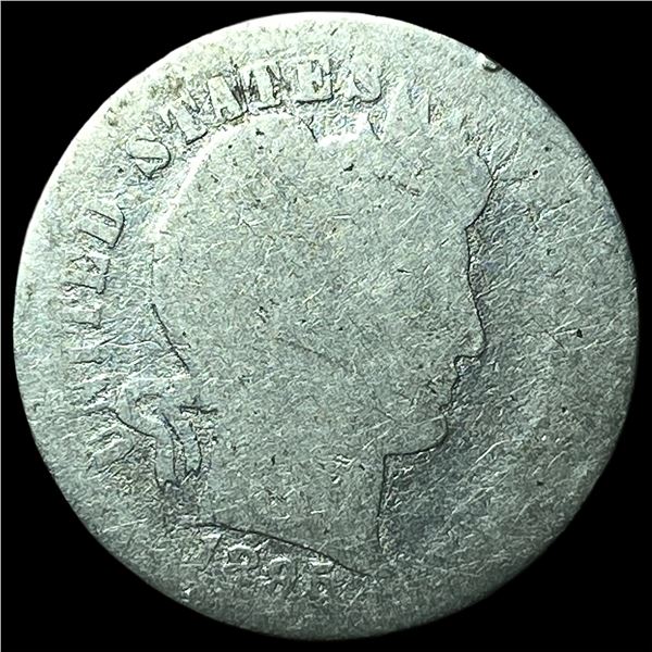 1895-S Silver Barber Dime NICELY CIRCULATED