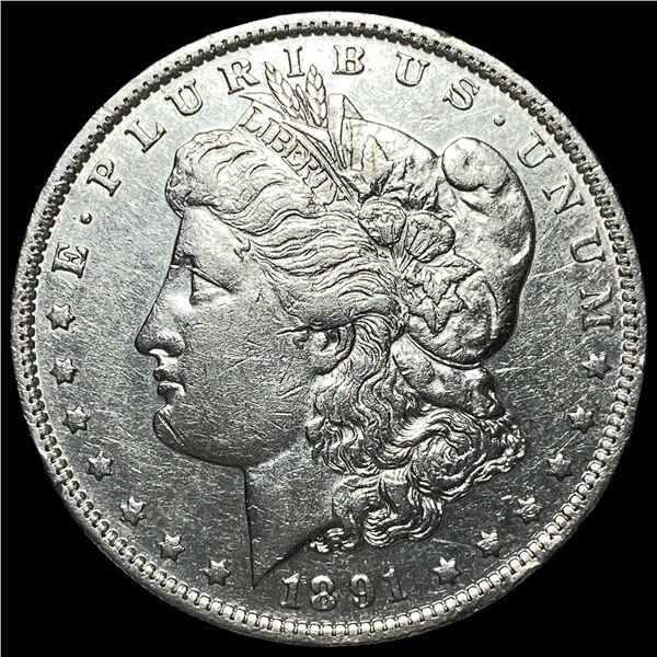 1891-O Silver Morgan Dollar CLOSELY  UNCIRCULATED