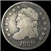 Image 1 : 1829 Silver Capped Bust Half Dime NICELY  CIRCULATED