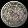Image 2 : 1829 Silver Capped Bust Half Dime NICELY  CIRCULATED