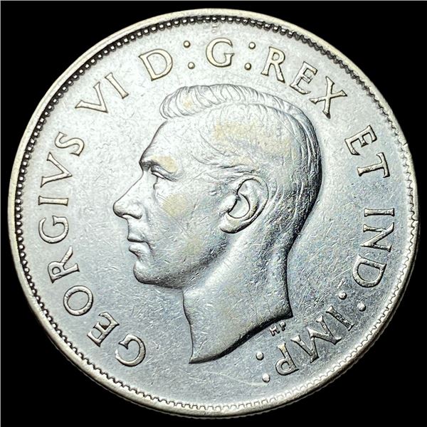 1944 Canada Silver 50 Cents HIGH GRADE
