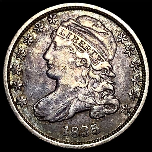 1835 Capped Bust Dime CLOSELY UNCIRCULATED