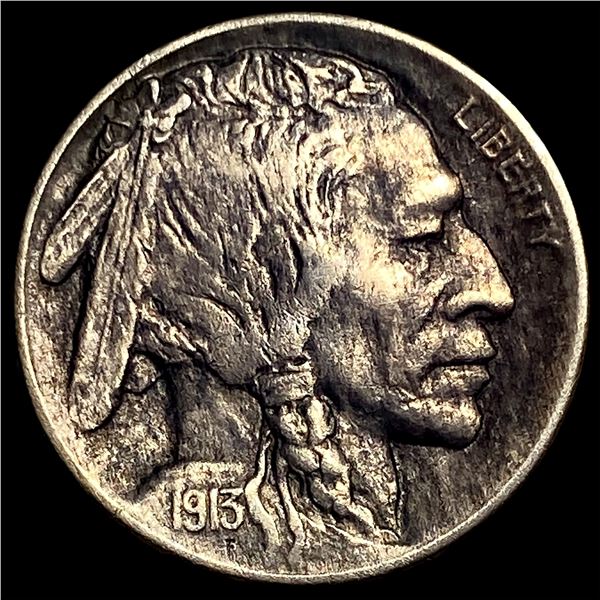 1913-D Buffalo Nickel Type 2 CLOSELY  UNCIRCULATED