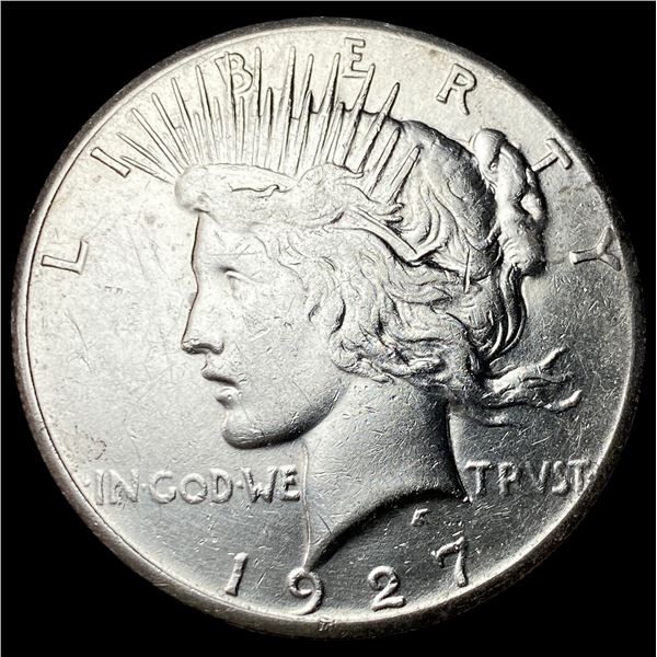 1927 Peace Silver Dollar CLOSELY UNCIRCULATED