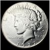 Image 1 : 1927 Peace Silver Dollar CLOSELY UNCIRCULATED
