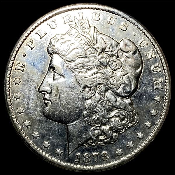 1878-CC Silver Morgan Dollar CHOICE AU