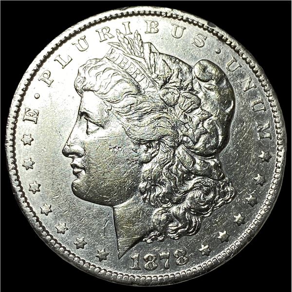 1878-CC Silver Morgan Dollar CHOICE AU