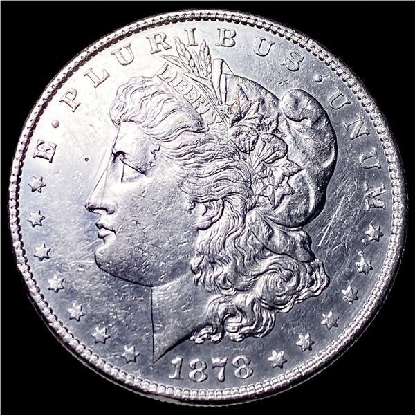 1878-S Silver Morgan Dollar CHOICE AU