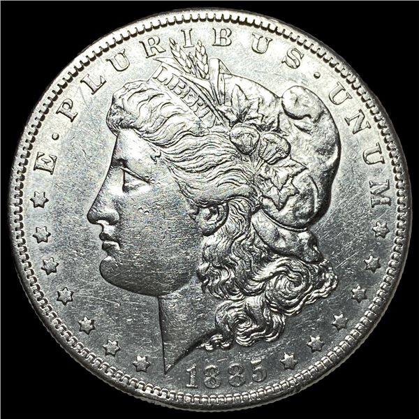 1885-S Silver Morgan Dollar CHOICE AU