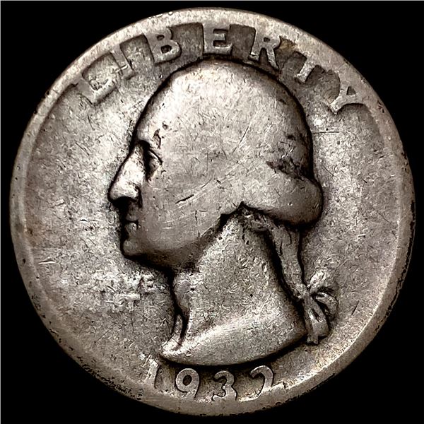 1932-D Silver Washington Quarter LIGHTLY  CIRCULATED