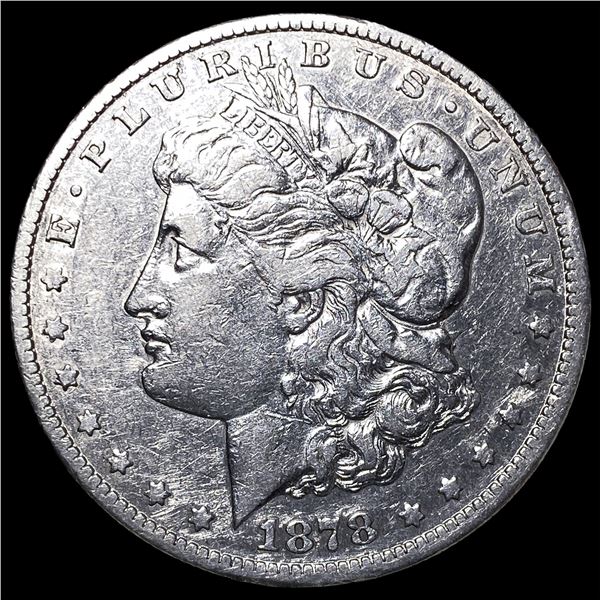 1878-CC Silver Morgan Dollar NEARLY  UNCIRCULATED