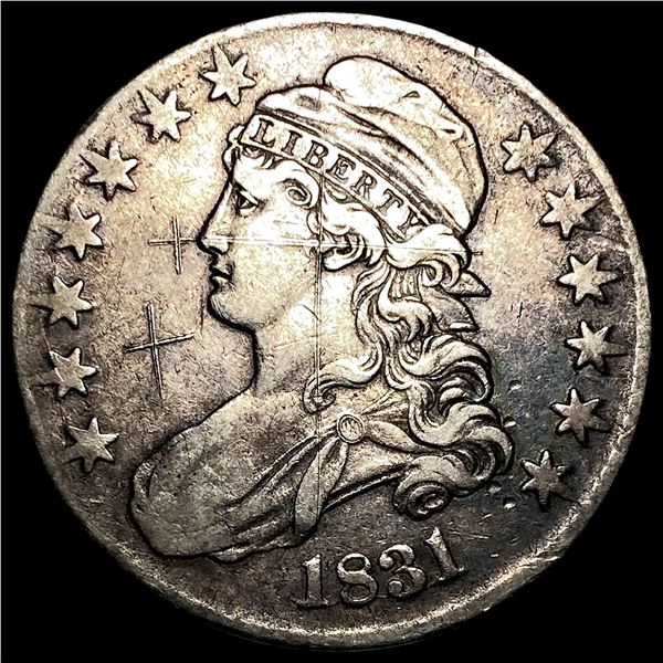 1831 Silver Capped Bust Half Dollar HIGH  GRADE