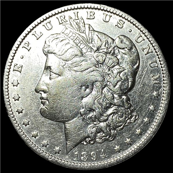 1894-O Silver Morgan Dollar NEARLY  UNCIRCULATED