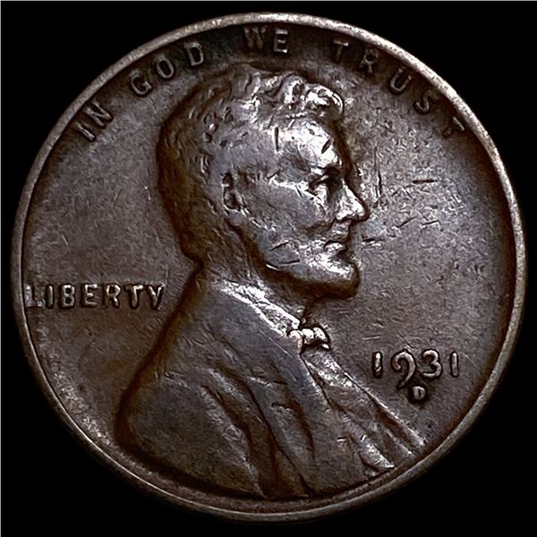 1931-D Lincoln Wheat Cent CLOSELY  UNCIRCULATED