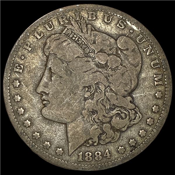 1884-S Silver Morgan Dollar LIGHTLY  CIRCULATED