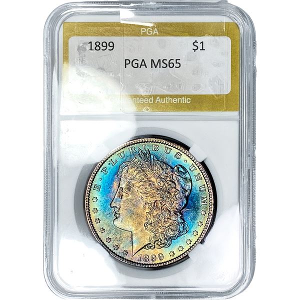 1899 Morgan Silver Dollar PGA MS65