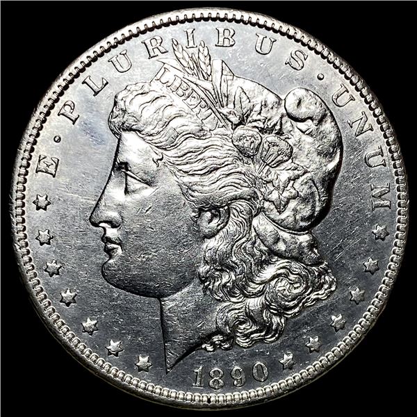 1890-CC Silver Morgan Dollar CLOSELY  UNCIRCULATED