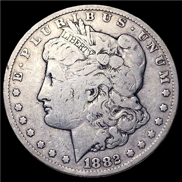 1882-CC Silver Morgan Dollar LIGHTLY  CIRCULATED
