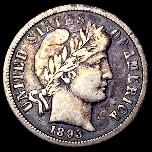 1893-O Silver Barber Dime UNCIRCULATED