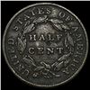 Image 2 : 1835 Classic Head Half Cent ABOUT  UNCIRCULATED