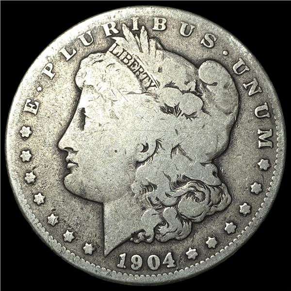 1904-S Silver Morgan Dollar NICELY CIRCULATED