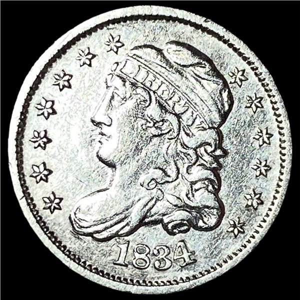 1834 Capped Bust Half Dime UNCIRCULATED