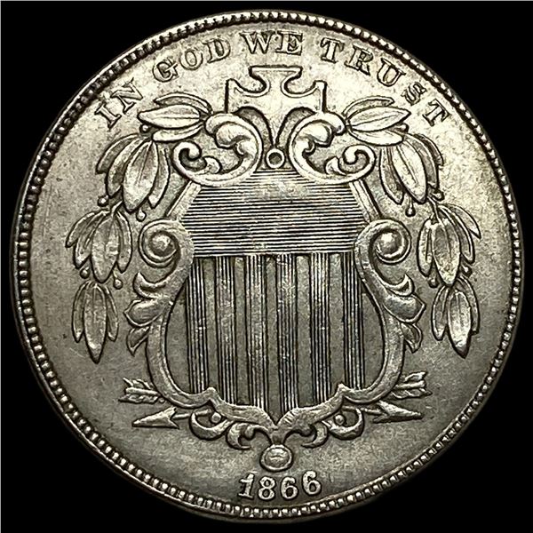 1866 Shield Nickel UNCIRCULATED