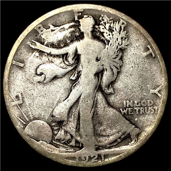 1921-S Silver Walking Liberty Half Dollar  NICELY CIRCULATED