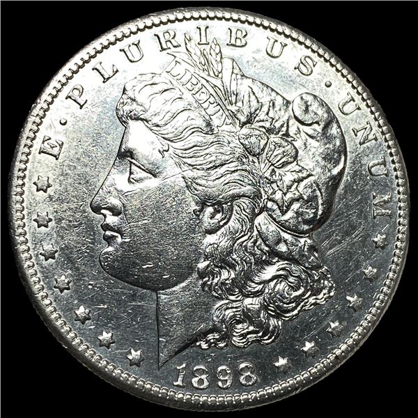 1898-S Silver Morgan Dollar CHOICE AU