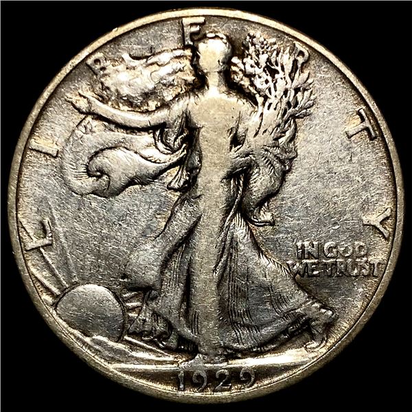 1929-S Silver Half Dollar NEARLY UNCIRCULATED