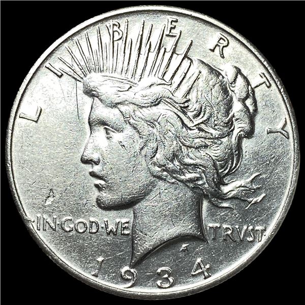 1934-S Silver Peace Dollar UNCIRCULATED
