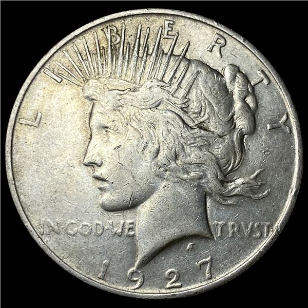 1927-D Peace Silver Dollar CLOSELY  UNCIRCULATED