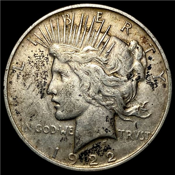 1922-D Silver Peace Dollar CLOSELY  UNCIRCULATED