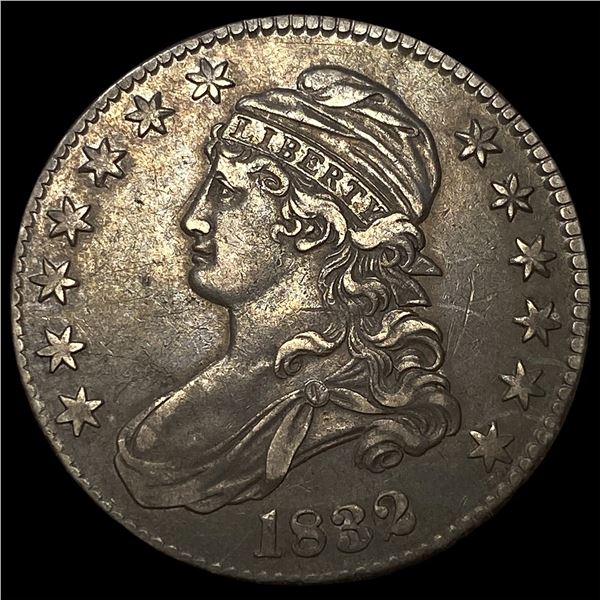 1832 Capped Bust Half Dollar NEARLY  UNCIRCULATED