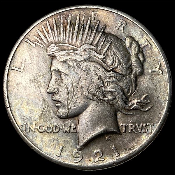 1921 Silver Peace Dollar CLOSELY UNCIRCULATED