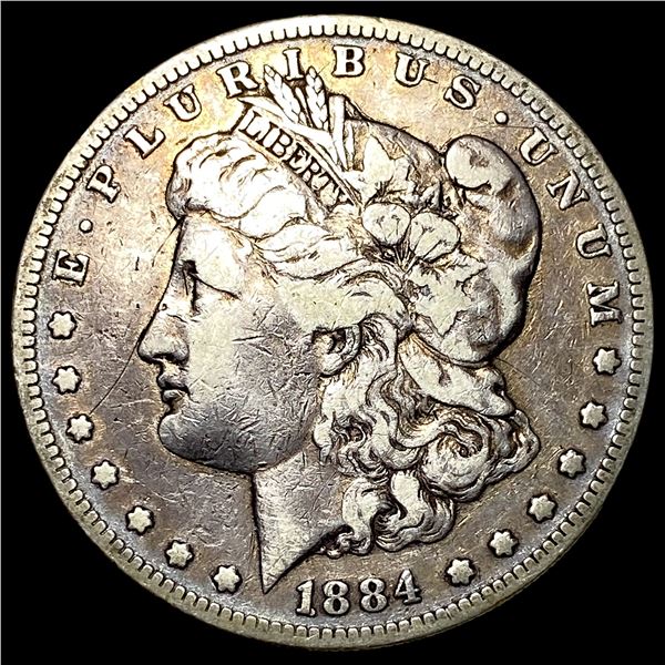 1884-S Morgan Silver Dollar LIGHTLY  CIRCULATED