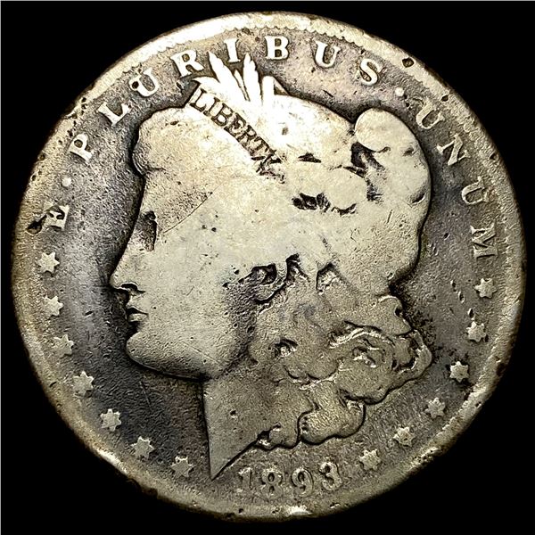 1893-CC Silver Morgan Dollar NICELY  CIRCULATED