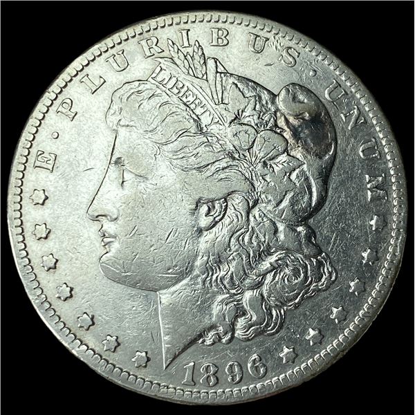 1896-S Silver Morgan Dollar LIGHTLY  CIRCULATED