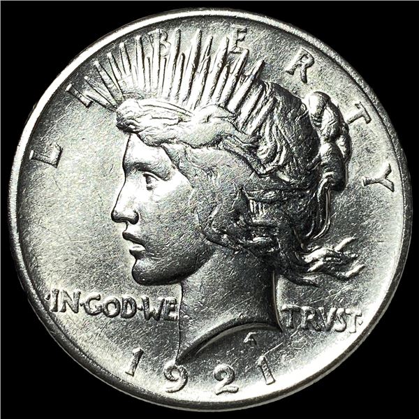 1921 Silver Peace HR Dollar CLOSELY  UNCIRCULATED.