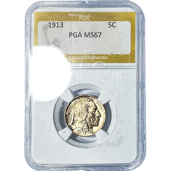 1913 Buffalo Nickel PGA MS67
