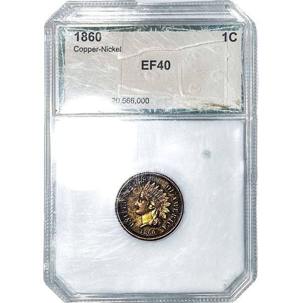 1860 Indian Head Cent PCI EF40