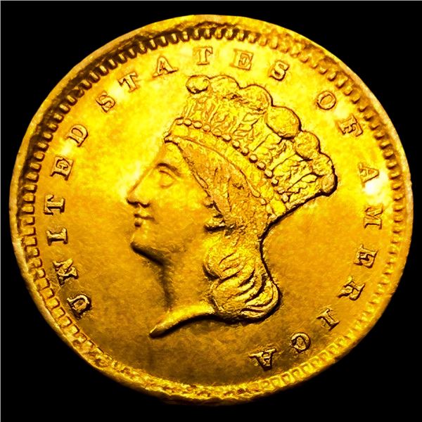 1857-C Rare Gold Dollar