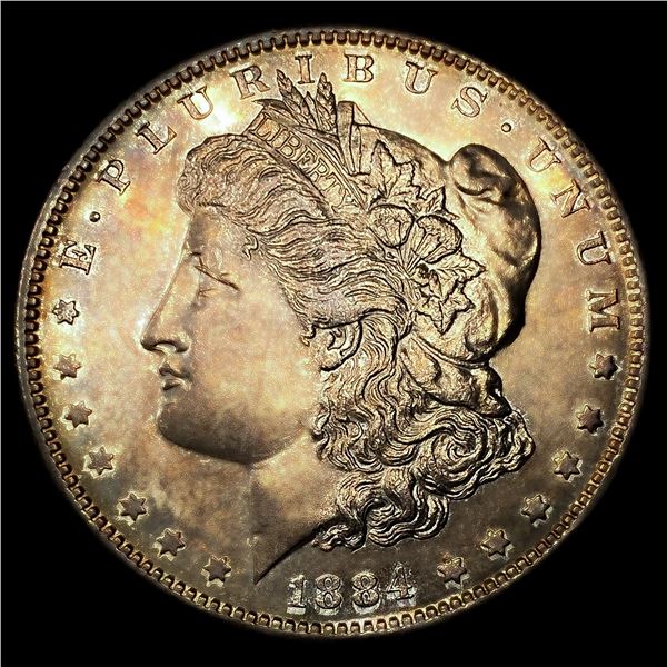 1884-S Morgan Silver Dollar