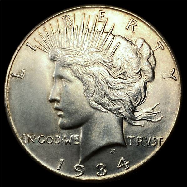 1934-S Silver Peace Dollar