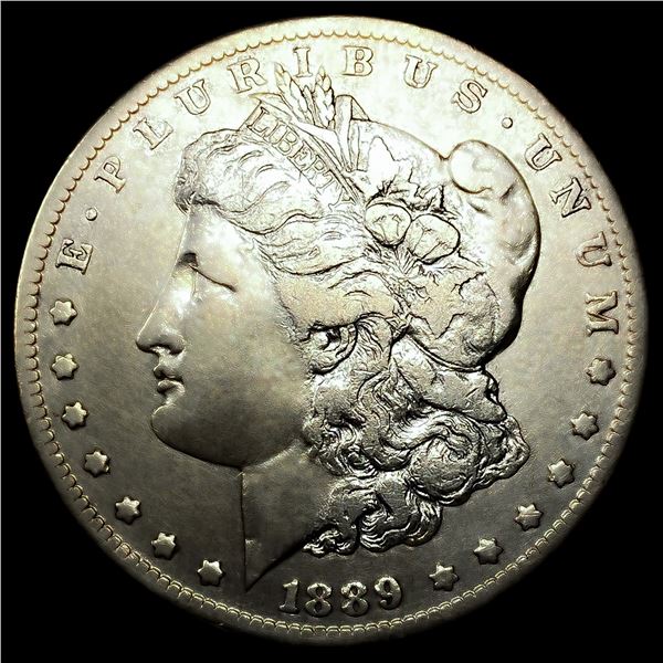 1889-CC Morgan Silver Dollar