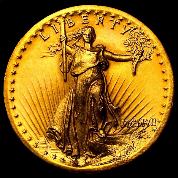 1907 High Relief $20 Gold Double Eagle