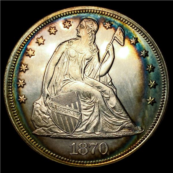 1870-CC Seated Liberty Dollar