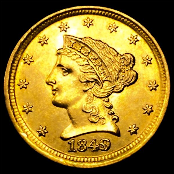 1849-D $2.50 Gold Quarter Eagle