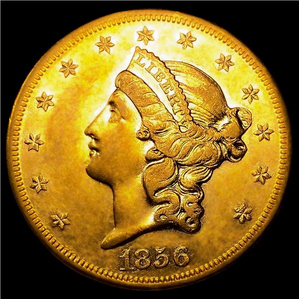 1856-S $20 Gold Double Eagle
