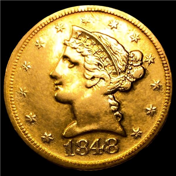 1848-D $5 Gold Half Eagle